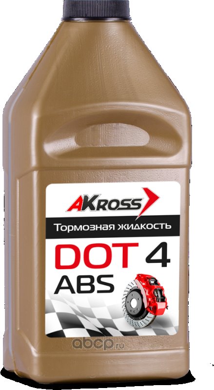 Тормозная жидкость Dot-4 455 гр золото AKS0001DOT