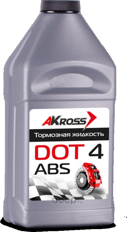 Тормозная жидкость Dot-4 455 гр серебро AKS0003DOT