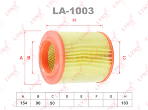 LA-1003 фильтр воздушный