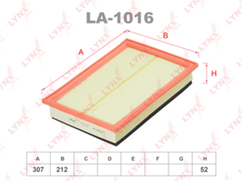 LA-1016 фильтр воздушный