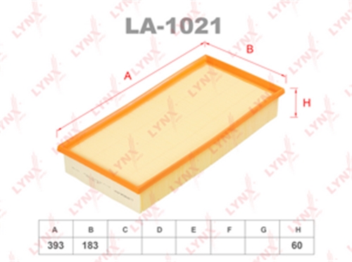 LA-1021 фильтр воздушный