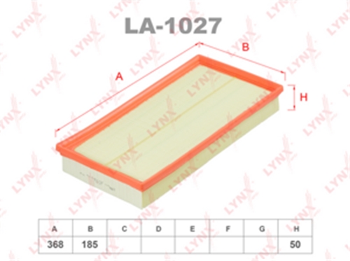 LA-1027 фильтр воздушный