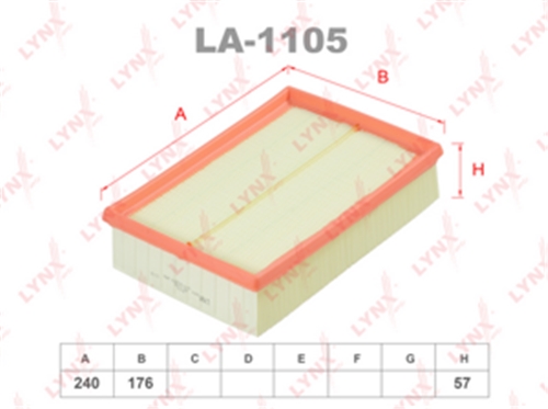 LA-1105 фильтр воздушный