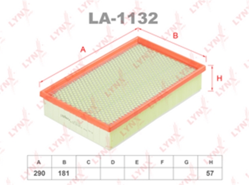LA-1132 фильтр воздушный