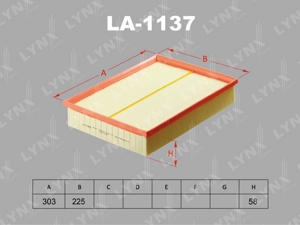 LA-1137 фильтр воздушный