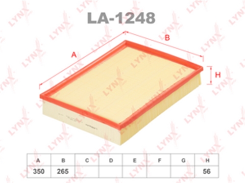 LA-1248 фильтр воздушный