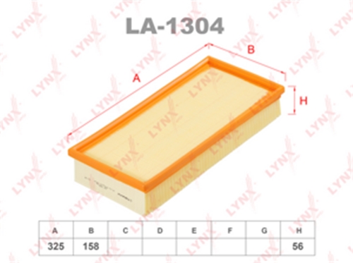 LA-1304 фильтр воздушный