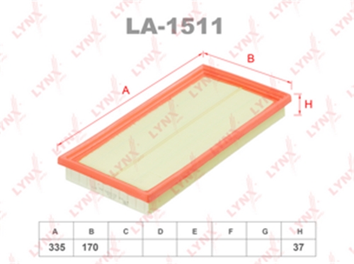 LA-1511 фильтр воздушный