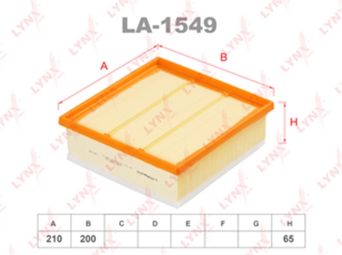 LA-1549 фильтр воздушный