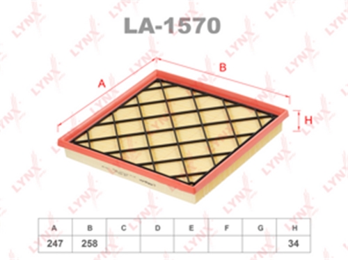 LA-1570 фильтр воздушный