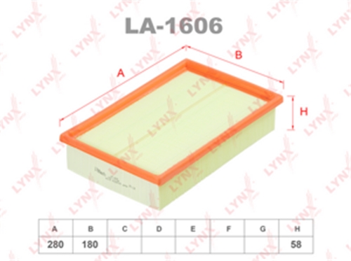 LA-1606 Фильтр воздушный