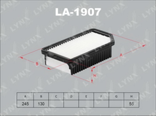 LA-1907 фильтр воздушный