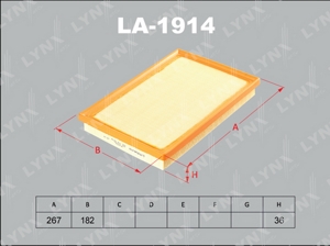 LA-1914 фильтр воздушный