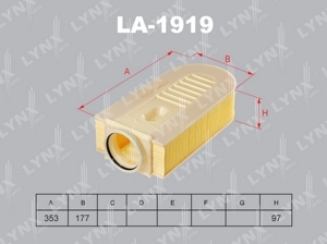 LA-1919 фильтр воздушный