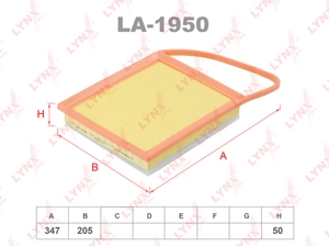 LA-1950 фильтр воздушный