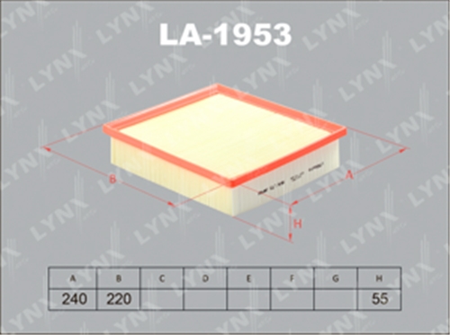 LA-1953 фильтр воздушный