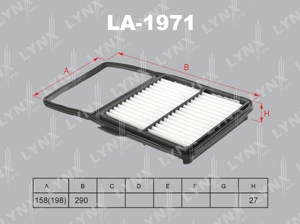 LA-1971 фильтр воздушный