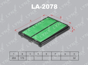 LA-2078 фильтр воздушный