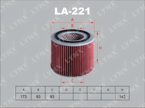 LA-221 фильтр воздушный