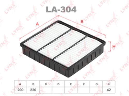 LA-304 фильтр воздушный