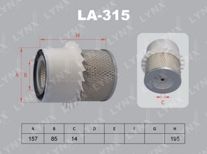 LA315 Фильтр воздушный