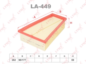 LA-449 Фильтр воздушный